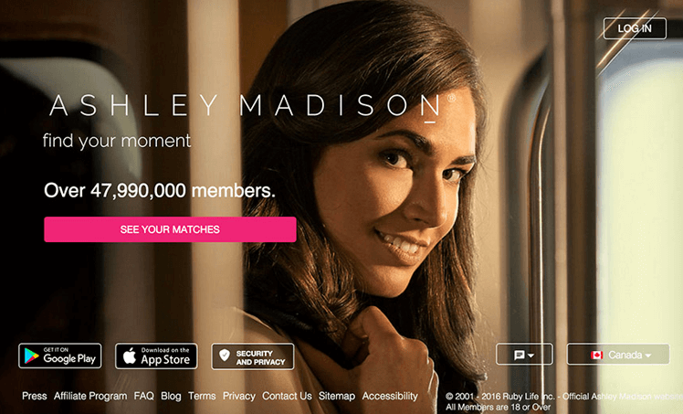 Ashley madison myrick